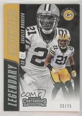 Charles Woodson [Silver] Football Cards 2018 Panini Contenders Legendary Prices
