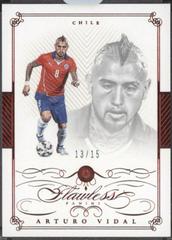 Arturo Vidal [Ruby] Soccer Cards 2016 Panini Flawless Prices