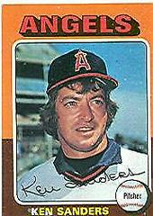 Ken Sanders #366 Baseball Cards 1975 Topps Prices