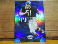 Dick Butkus [Blue] #I-2 Football Cards 2023 Panini Certified Immortals Prices