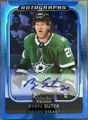Ryan Suter Hockey Cards 2021 O-Pee-Chee Platinum Blue Rainbow Autographs Prices