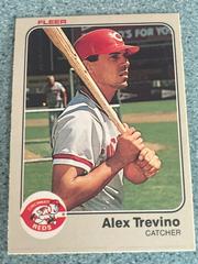 Alex Trevino #604 Baseball Cards 1983 Fleer Prices