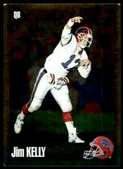Jim Kelly [Gold Zone] #108 Football Cards 1994 Panini Score Prices