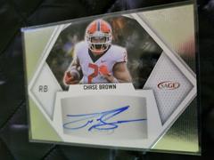 Chase Brown #A-CB2 Football Cards 2023 Sage Autographs Prices