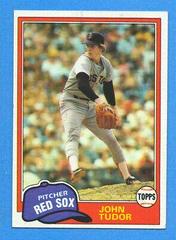 John Tudor #14 Baseball Cards 1981 Topps Prices