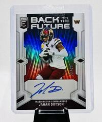 Jahan Dotson #BFS-JD Football Cards 2023 Panini Donruss Elite Back to the Future Signatures Prices