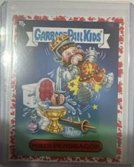 Poked Pendragon [Red] #1b Garbage Pail Kids Book Worms Prices