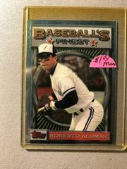 Roberto Alomar Baseball Cards 1993 Finest Promo Prices