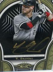 Yasmani Grandal [Gold Ink] #PPA-YG Baseball Cards 2023 Topps Tier One Prime Performers Autographs Prices