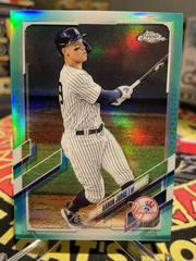 Aaron Judge [Aqua Refractor] Baseball Cards 2021 Topps Chrome Prices