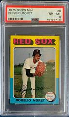 Rogelio Moret #8 Baseball Cards 1975 Topps Mini Prices