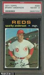 Sparky Anderson #688 Baseball Cards 1971 Topps Prices