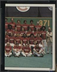 National League [Pennant Winner] #208 Baseball Cards 1981 Topps Stickers Prices