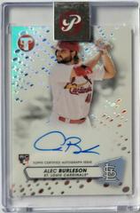 Alec Burleson Baseball Cards 2023 Topps Pristine Autographs Prices