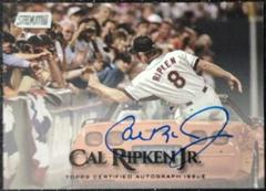 Cal Ripken Jr. #CR Baseball Cards 2019 Stadium Club Autographs Prices