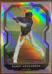 Randy Arozarena [Silver Prizm] Baseball Cards 2021 Panini Prizm Prices