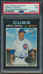 Adbert Alzolay #AA Baseball Cards 2020 Topps Heritage Real One Autographs Prices
