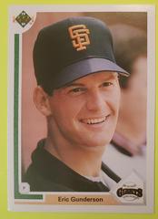 Eric Gunderson Baseball Cards 1991 Upper Deck Prices