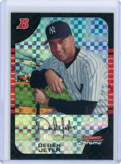 Derek Jeter [Xfractor] #25 Baseball Cards 2005 Bowman Chrome Prices
