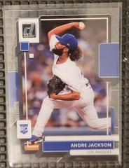 Andre Jackson #2 Baseball Cards 2022 Panini Chronicles Clearly Donruss Prices