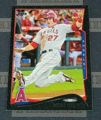 Mike Trout [Black] #1 Baseball Cards 2014 Topps Prices