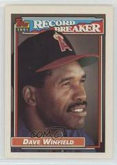 Dave Winfield #5 Baseball Cards 1992 Topps Prices