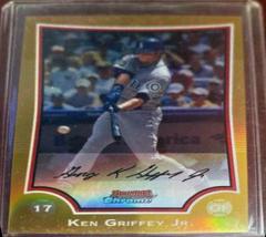 Ken Griffey Jr. [Gold Refractor] #7 Baseball Cards 2009 Bowman Chrome Prices
