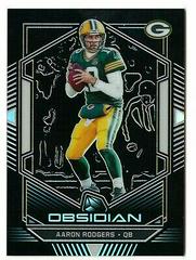 Aaron Rodgers #70 Football Cards 2019 Panini Obsidian Prices