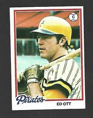 Ed Ott #28 Baseball Cards 1978 Topps Prices