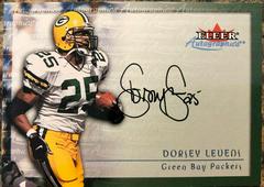 Dorsey Levens Football Cards 2000 Fleer Autographics Prices
