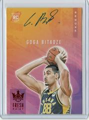 Goga Bitadze [Ruby] Basketball Cards 2019 Panini Court Kings Fresh Paint Autographs Prices