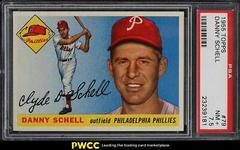 Danny Schell #79 Baseball Cards 1955 Topps Prices