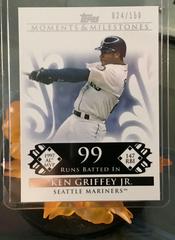 Ken Griffey Jr. #33 Baseball Cards 2008 Topps Moments & Milestones Prices