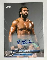 Jinder Mahal [Silver Autograph] Wrestling Cards 2018 Topps WWE Prices