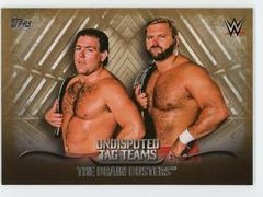 The Brain Busters [Gold] Wrestling Cards 2016 Topps WWE Undisputed Tag Teams Prices