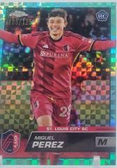 Miguel Perez [Aqua Xfractor] #102 Soccer Cards 2023 Topps Chrome MLS Prices