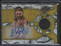 Edge [Gold] #A-ED Wrestling Cards 2018 Topps Legends of WWE Autographs Prices