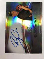 Rudy Owens #BPARU Baseball Cards 2010 Bowman Platinum Prospect Autograph Prices