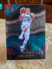 Luka Doncic #1 Basketball Cards 2021 Panini Select Unstoppable Prices