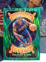 Chauncey Billups [Green Shock] #8 Basketball Cards 2021 Panini Donruss Optic Winner Stays Prices