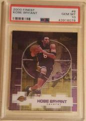 Kobe Bryant [Gold Refractor] #8 Basketball Cards 2000 Finest Prices