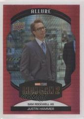 Sam Rockwell as Justin Hammer [Red] #5 Marvel 2022 Allure Prices