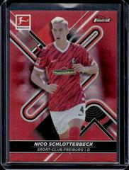 Nico Schlotterbeck [Red] Soccer Cards 2021 Topps Finest Bundesliga Prices