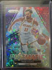 Trae Young [Fast Break] #10 Basketball Cards 2022 Panini Prizm Prizmatic Prices