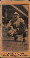 Chief Meyers [Blank Back] Baseball Cards 1916 M101 5 Sporting News Prices