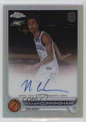 Naasir Cunningham #CA-NC2 Basketball Cards 2022 Topps Chrome OTE Overtime Elite Autographs Prices