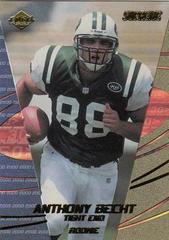 Anthony Becht Football Cards 2000 Collector's Edge Supreme Update Prices