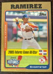 Hanley Ramirez [Gold] #UH203 Baseball Cards 2005 Topps Updates & Highlights Prices