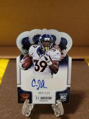 C.J. Anderson [Signature Die Cut Silver] #114 Football Cards 2013 Panini Crown Royale Prices