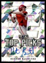 Heston Kjerstad [Silver Spectrum] #BA-HK1 Baseball Cards 2020 Leaf Ultimate Autographs Prices